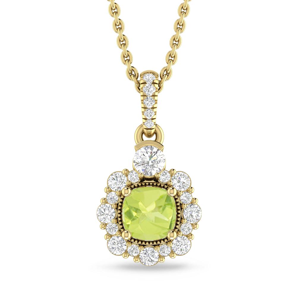 Yellow Gold - Peridot