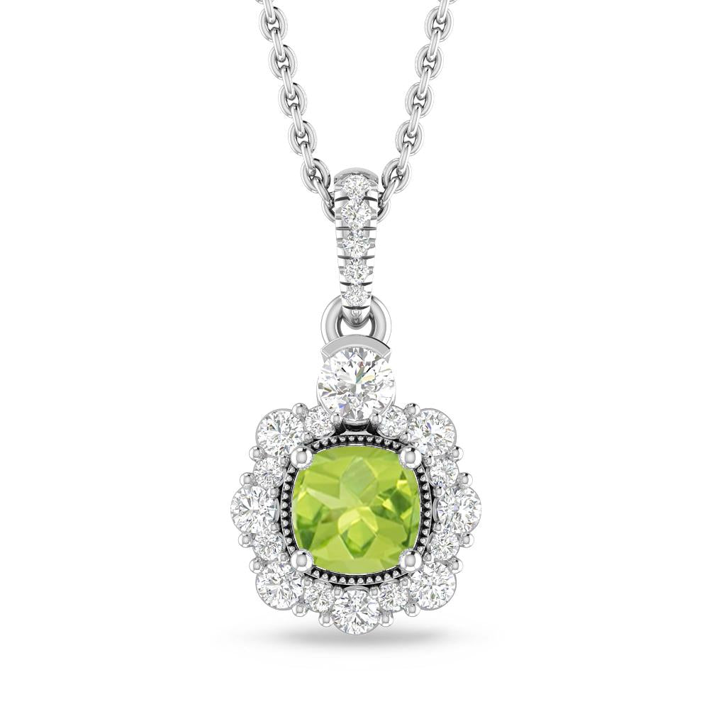 White Gold - Peridot