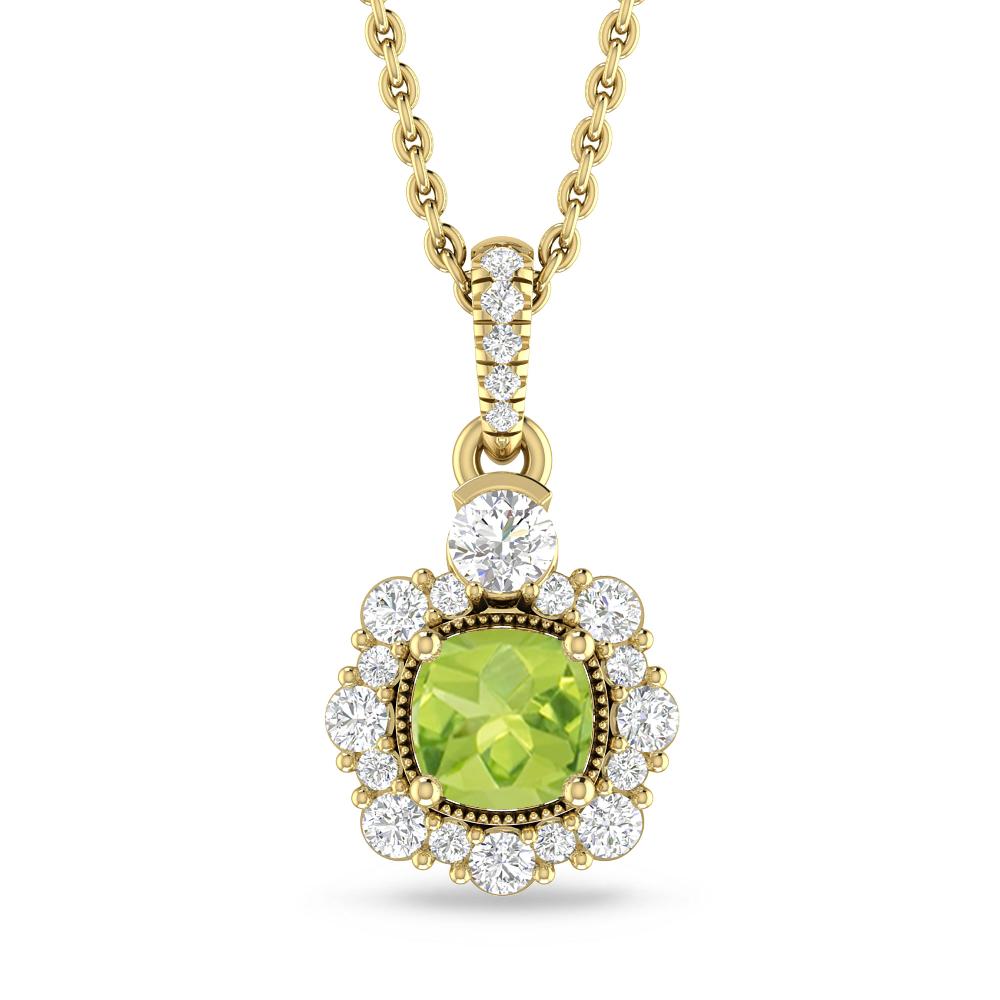 Yellow Gold - Peridot