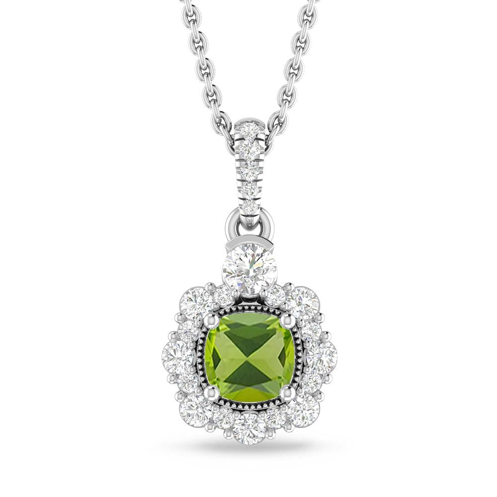 White Gold - Peridot