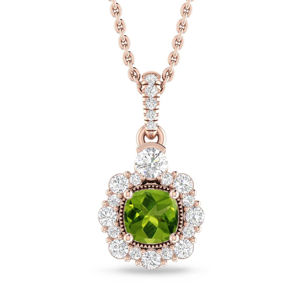 Rose Gold - Peridot