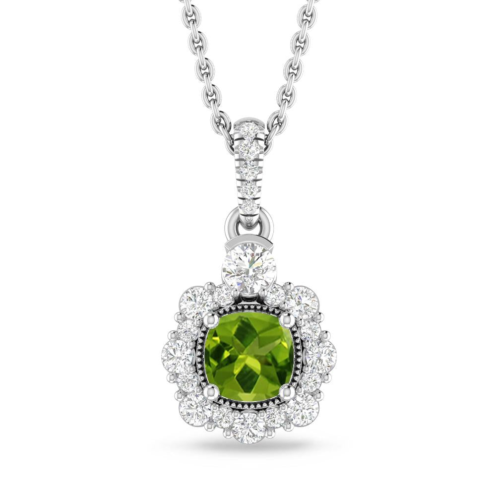 White Gold - Peridot