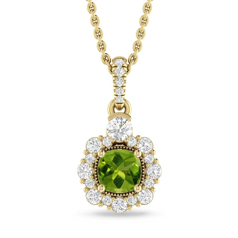 Yellow Gold - Peridot