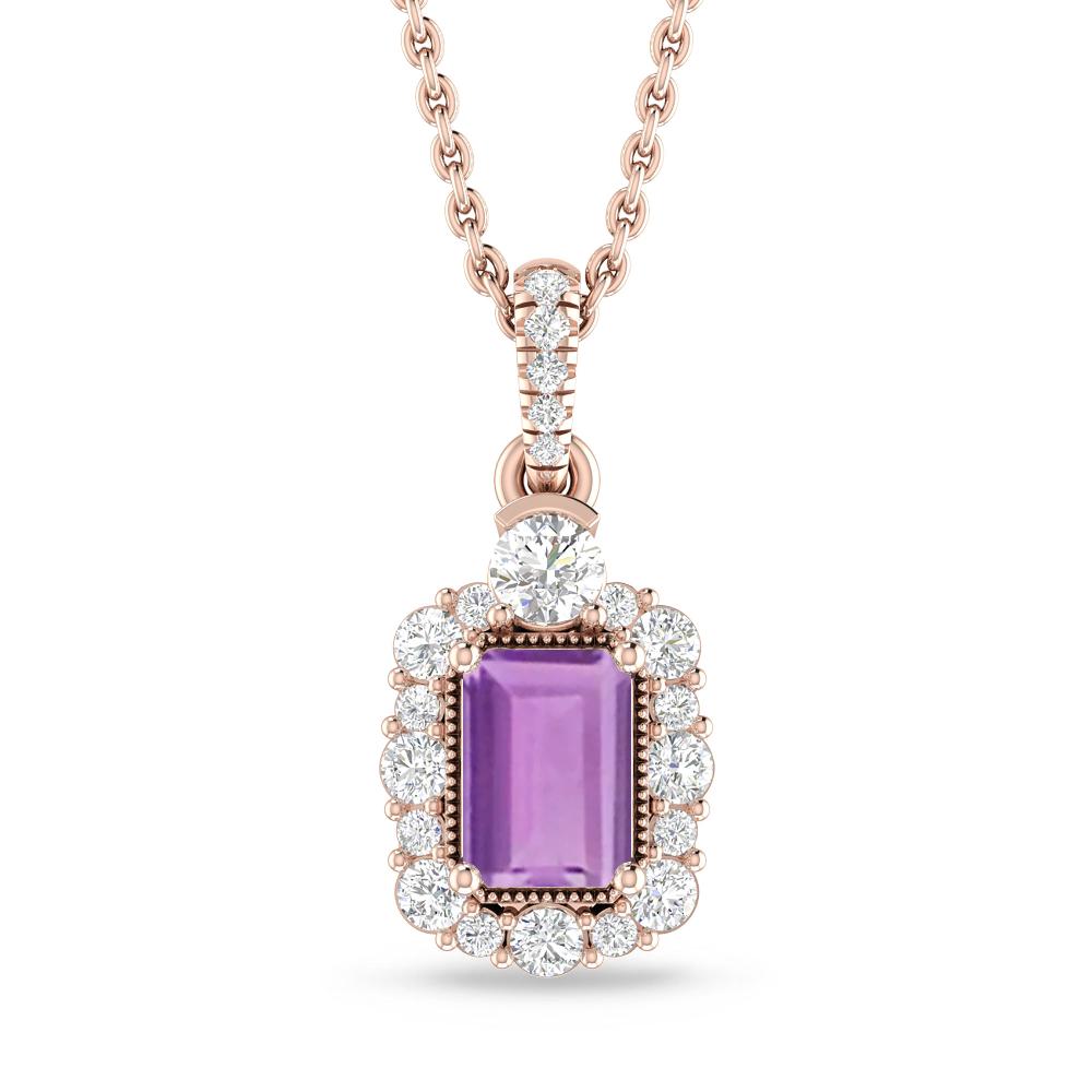 Rose Gold - Amethyst