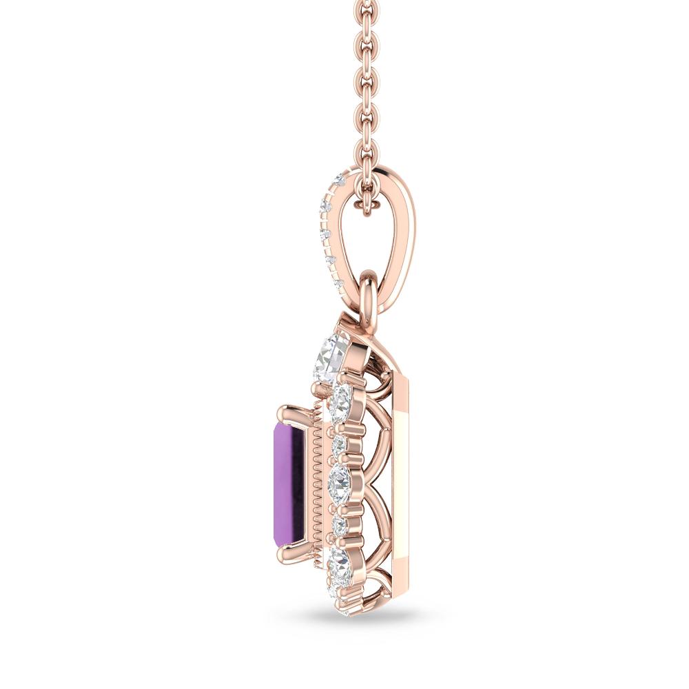 Rose Gold - Amethyst