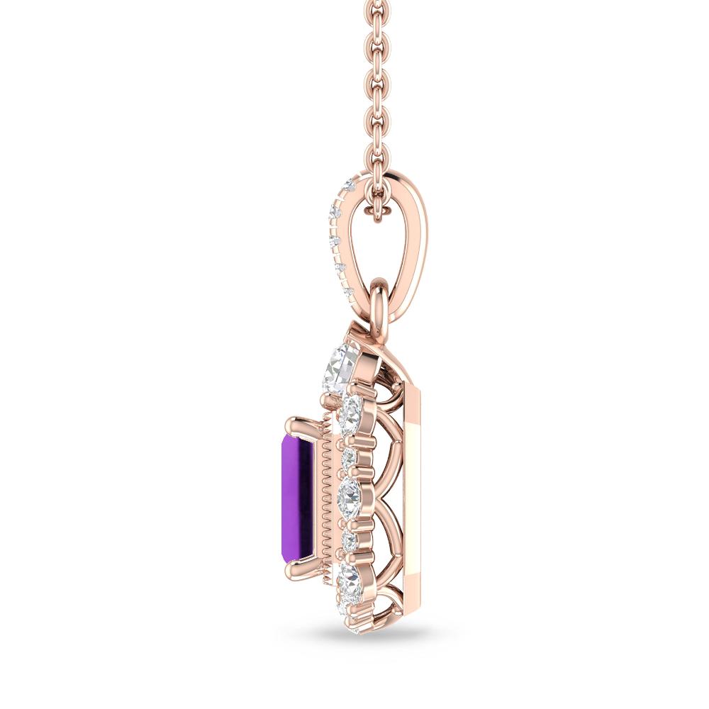 Rose Gold - Amethyst