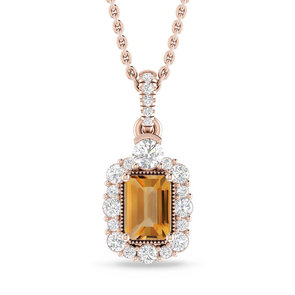 Rose Gold - Citrine