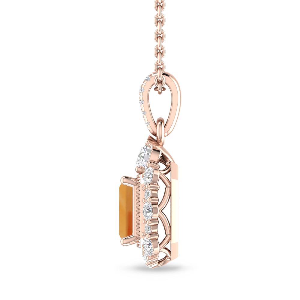 Rose Gold - Citrine