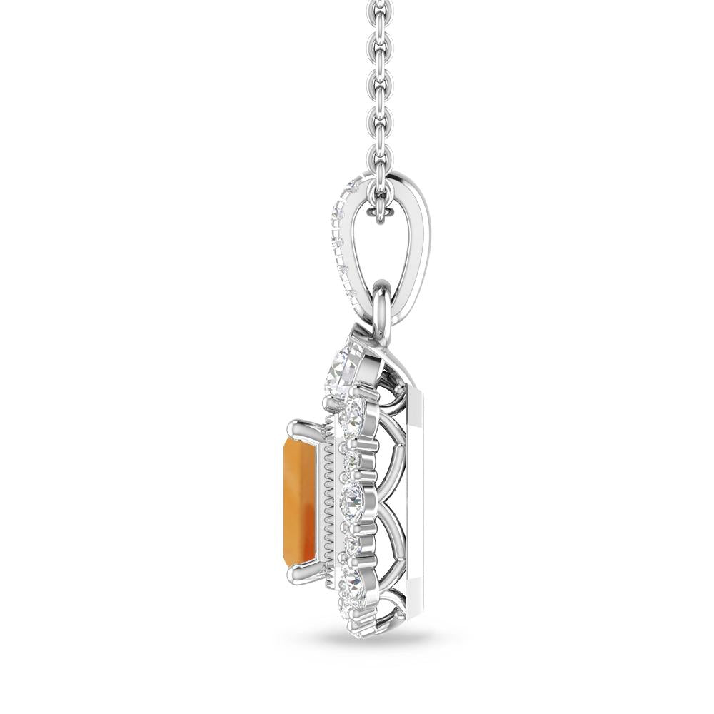 White Gold - Citrine