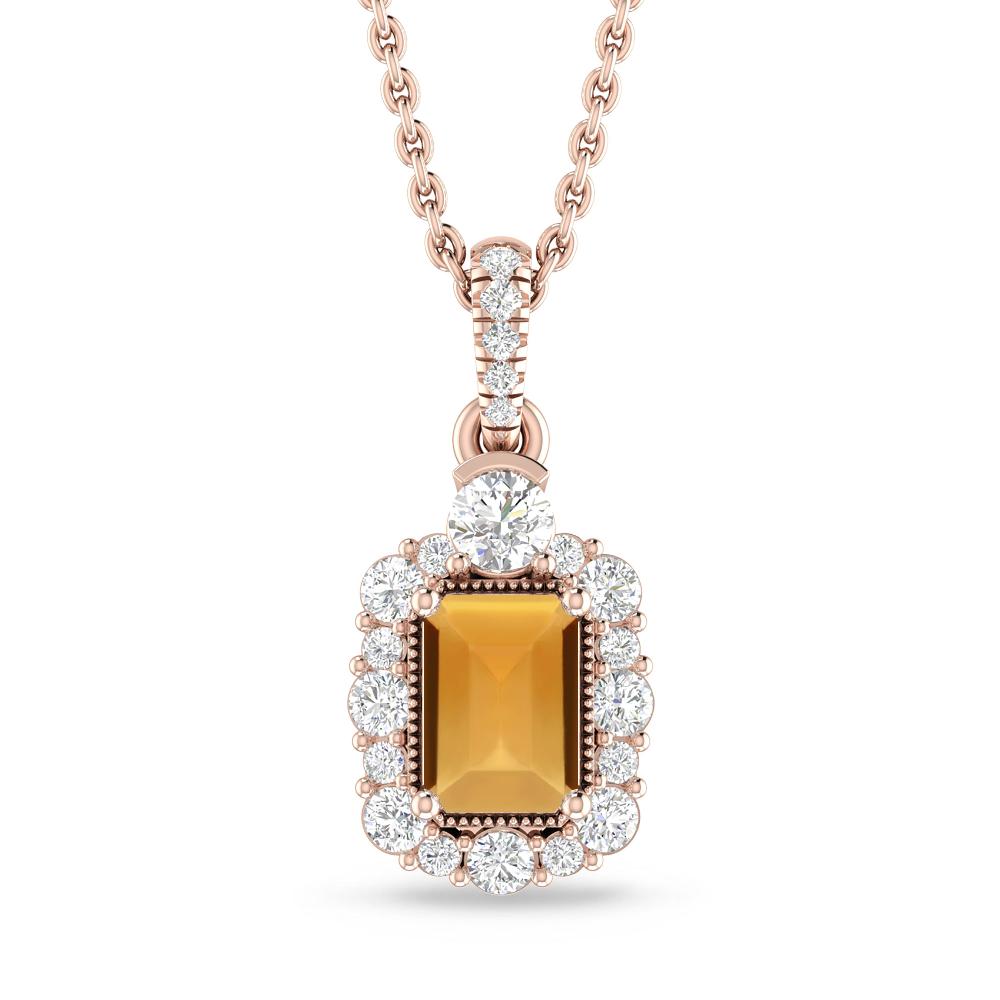 Rose Gold - Citrine