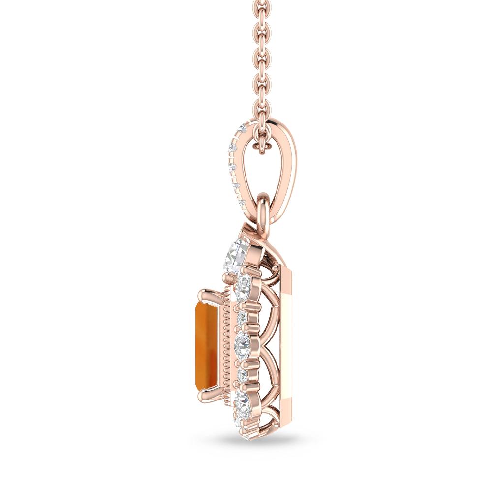 Rose Gold - Citrine