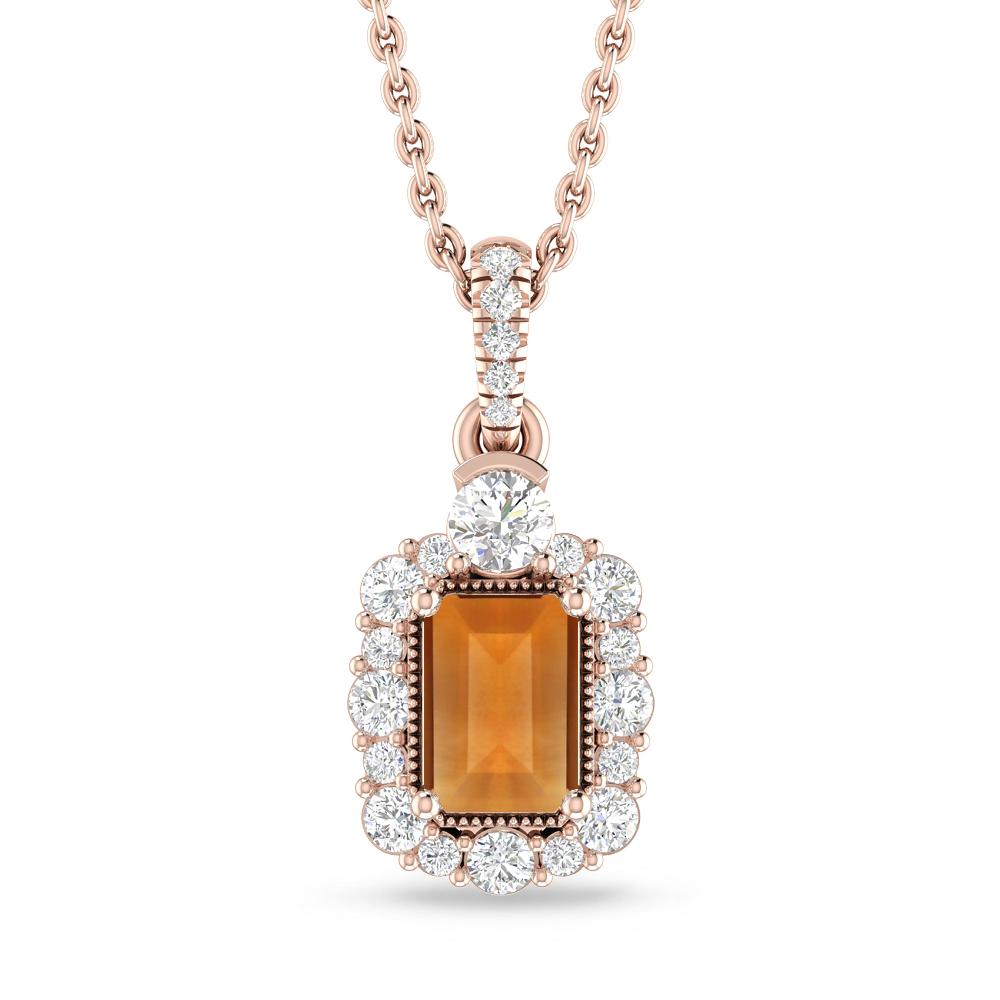 Rose Gold - Citrine