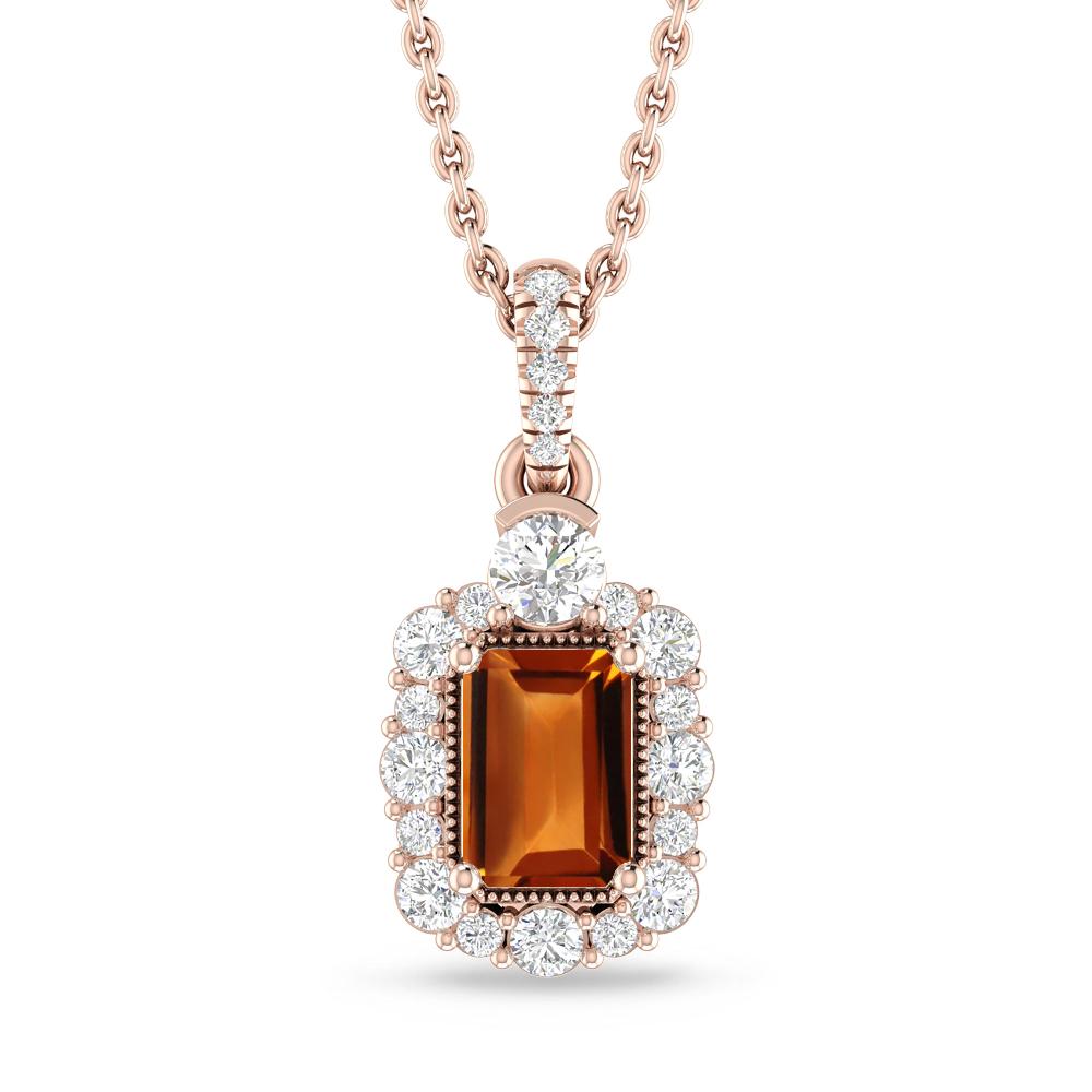 Rose Gold - Citrine