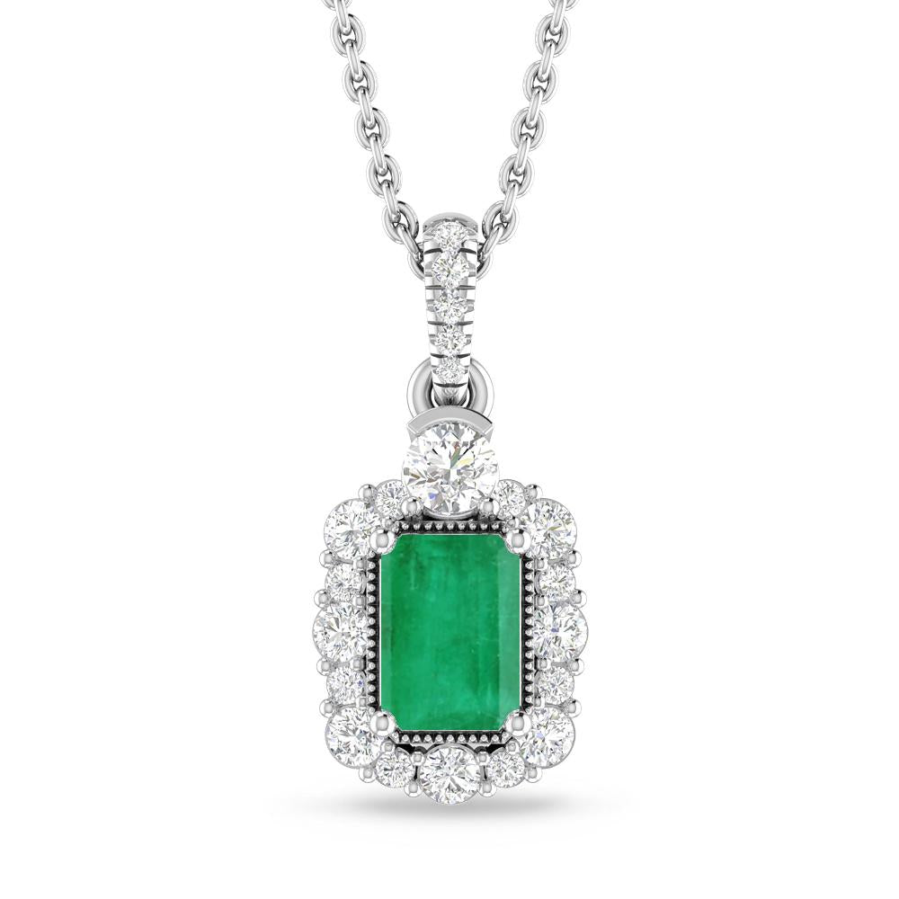 White Gold - Emerald