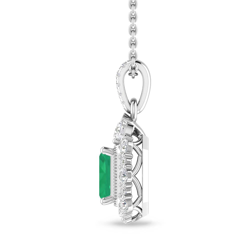 White Gold - Emerald