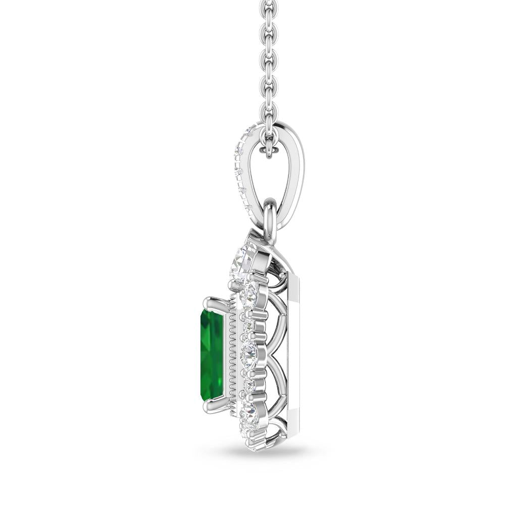 White Gold - Emerald