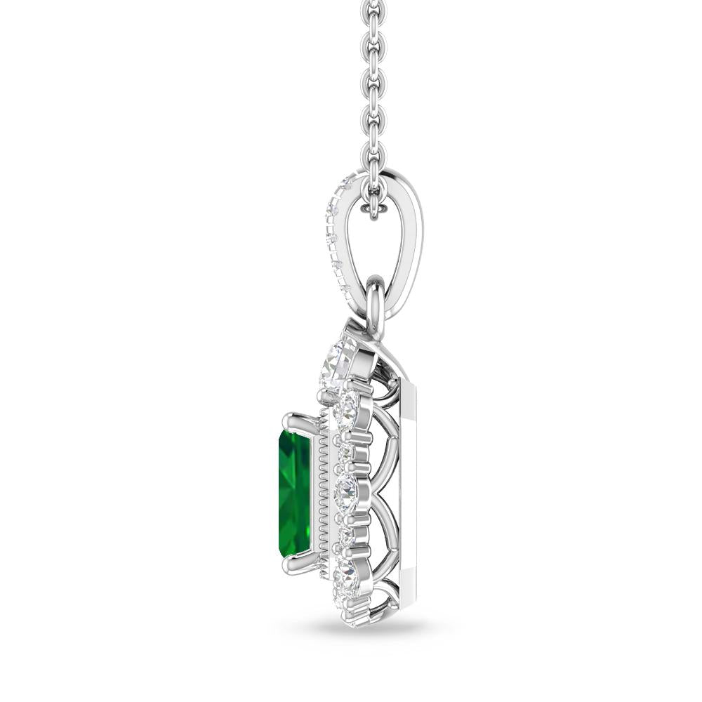 White Gold - Emerald