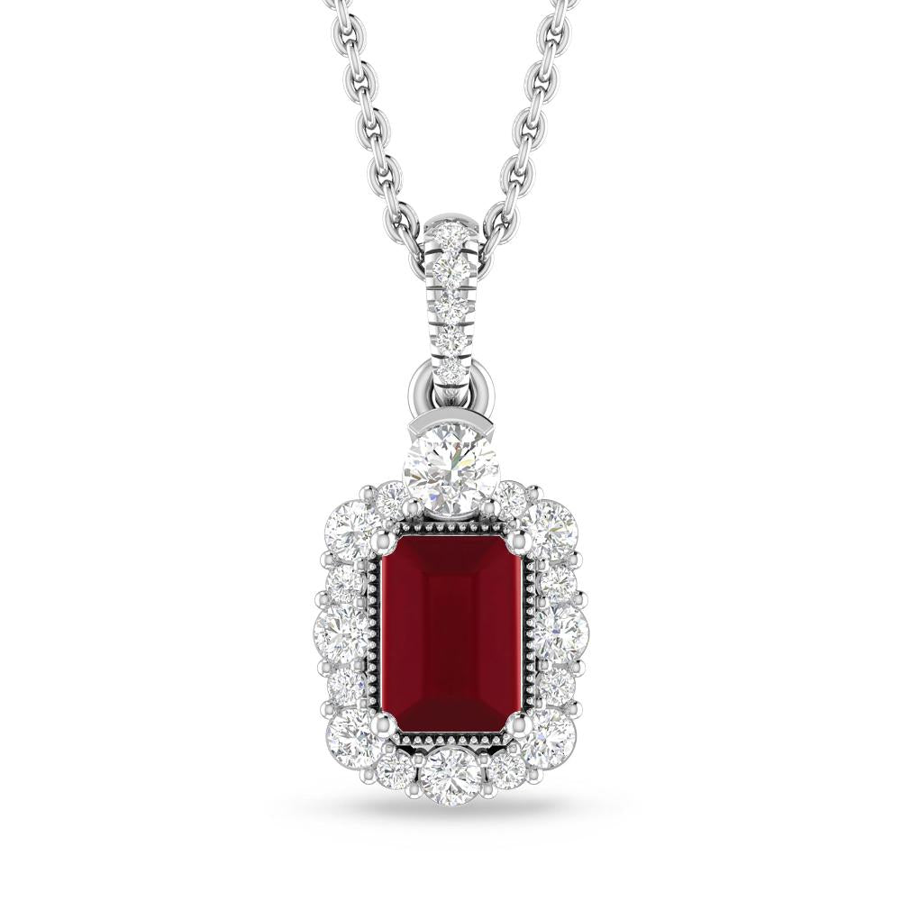 White Gold - Garnet