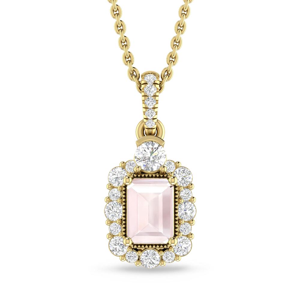 Yellow Gold - Morganite