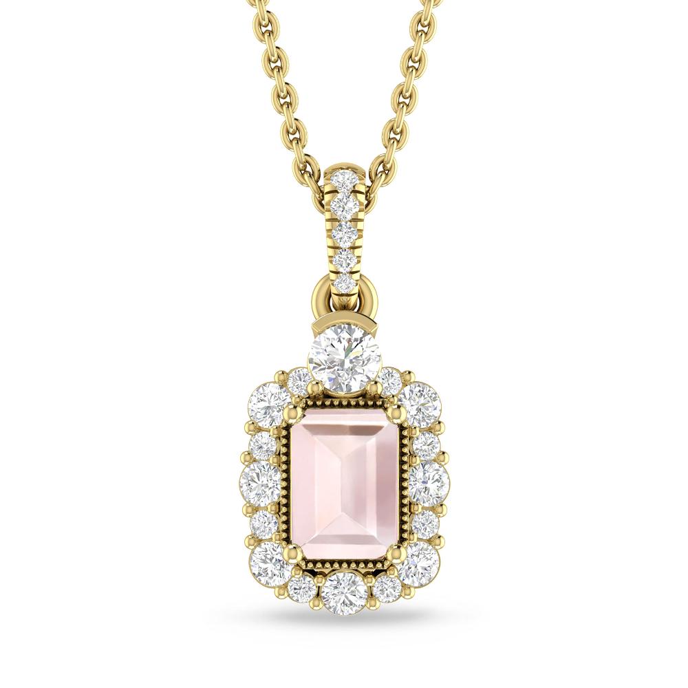 Yellow Gold - Morganite