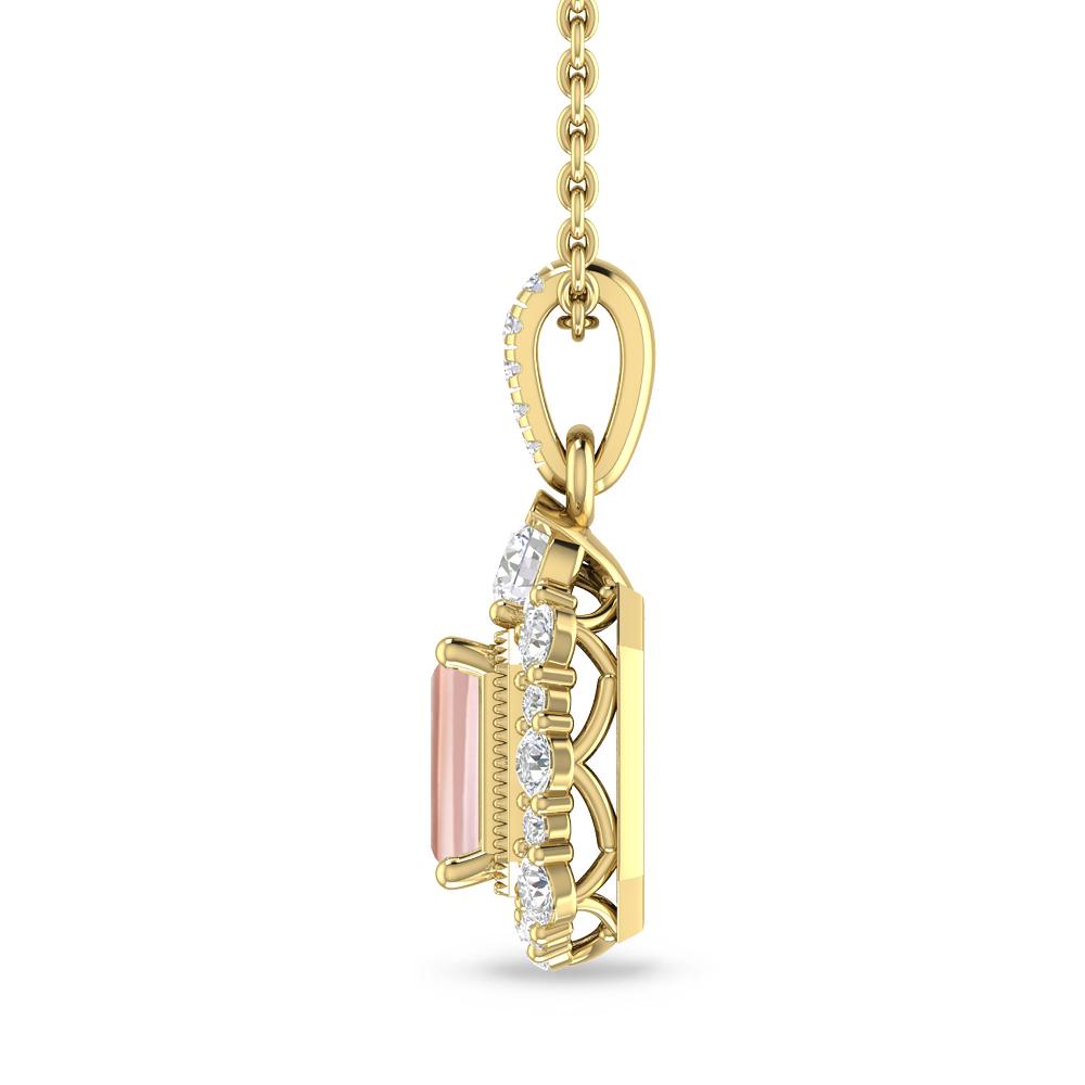 Yellow Gold - Morganite