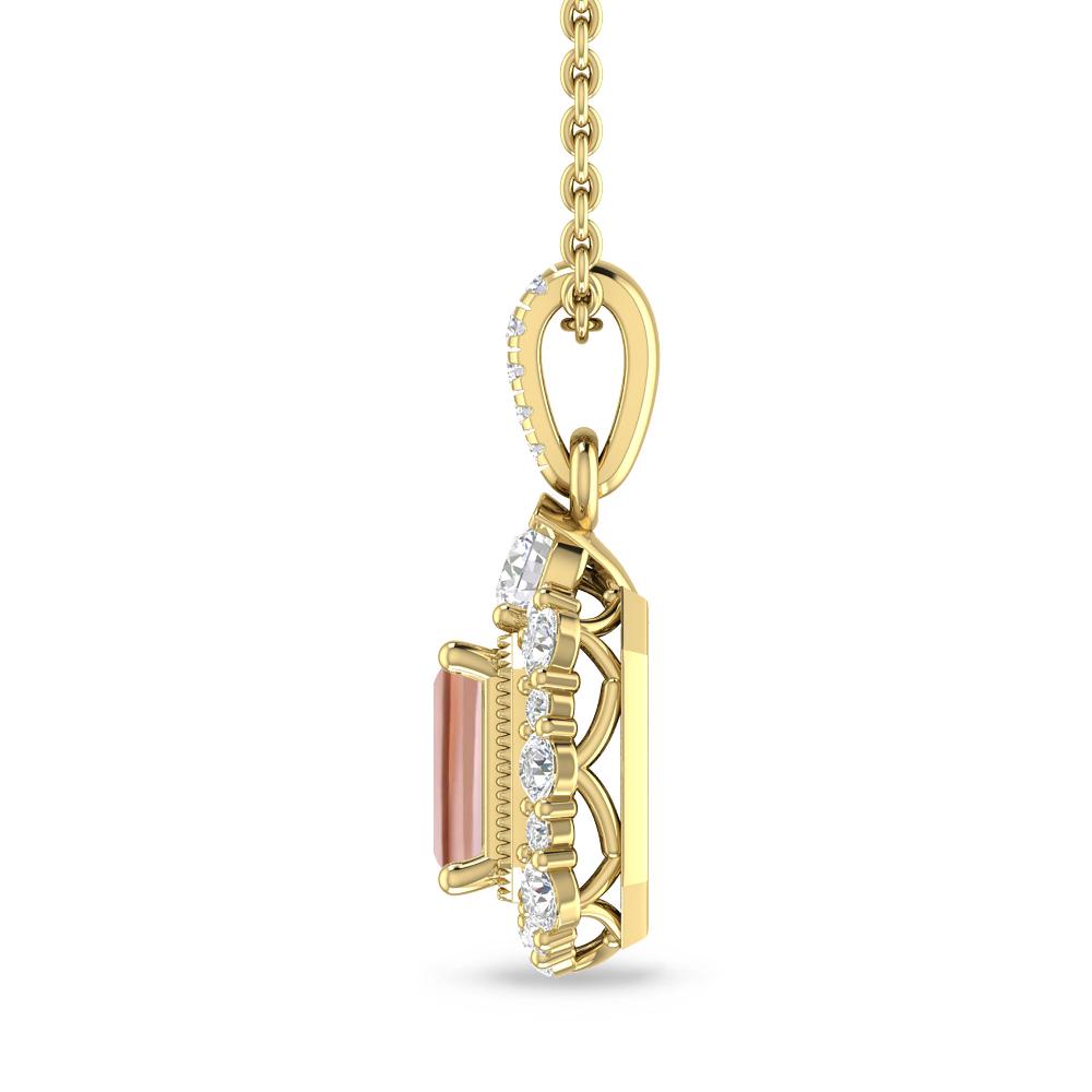 Yellow Gold - Morganite