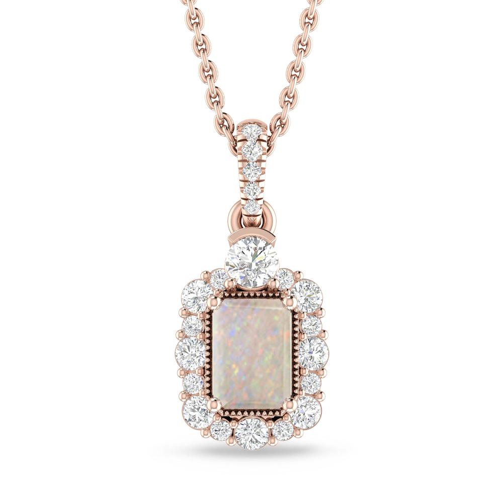 Rose Gold - Opal