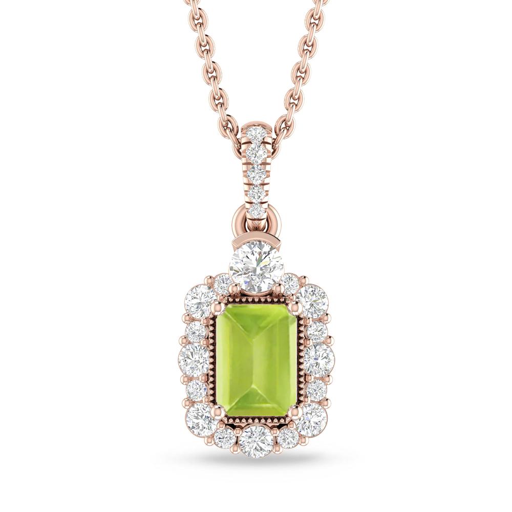 Rose Gold - Peridot