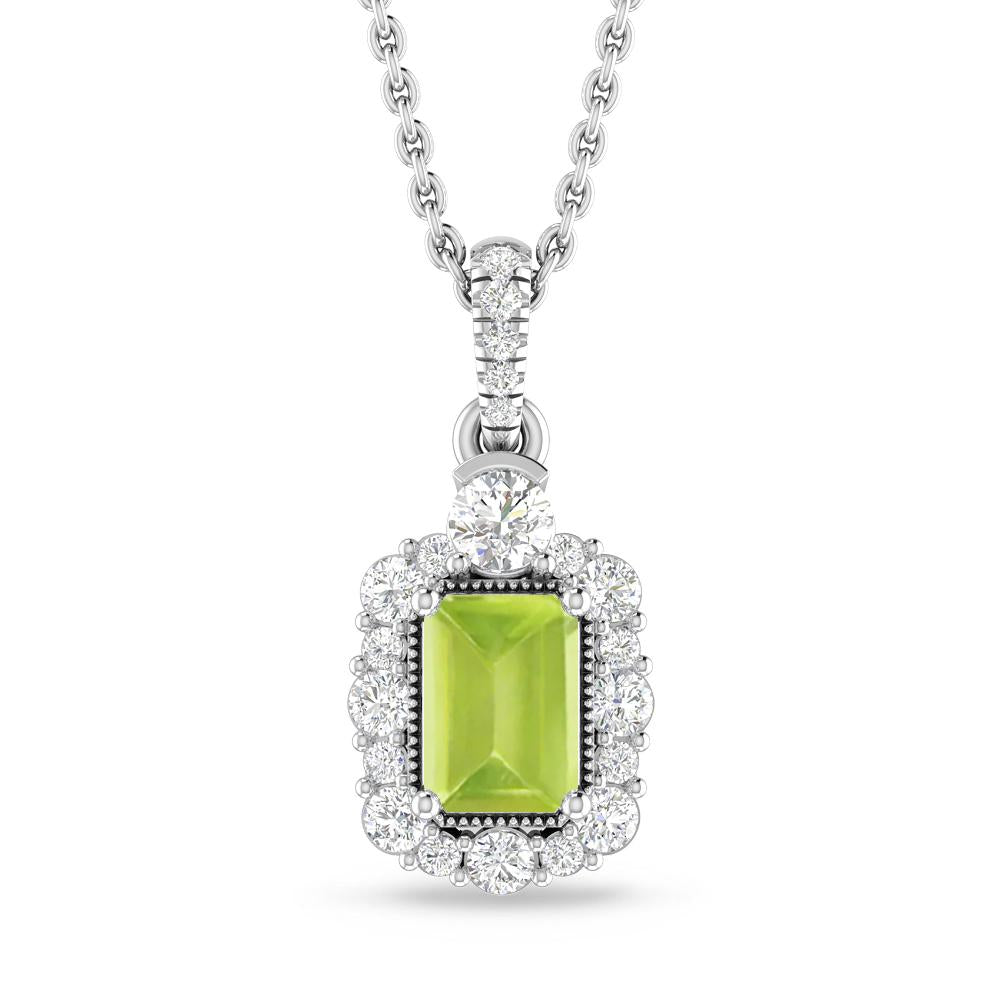 White Gold - Peridot