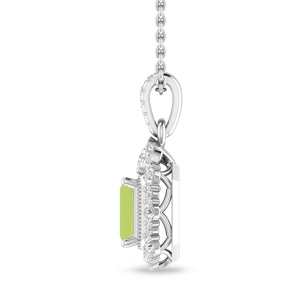 White Gold - Peridot