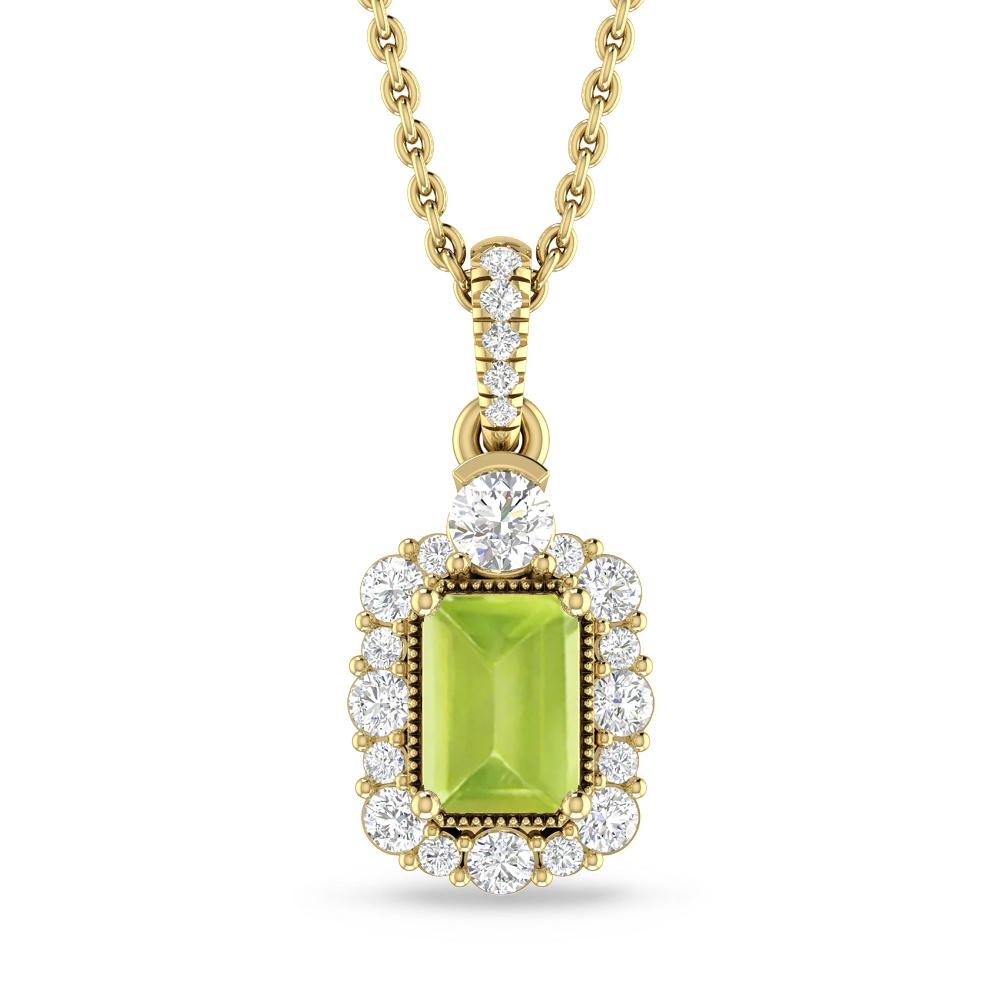 Yellow Gold - Peridot