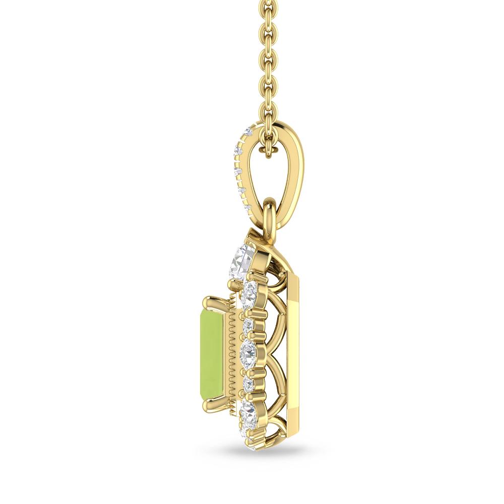 Yellow Gold - Peridot