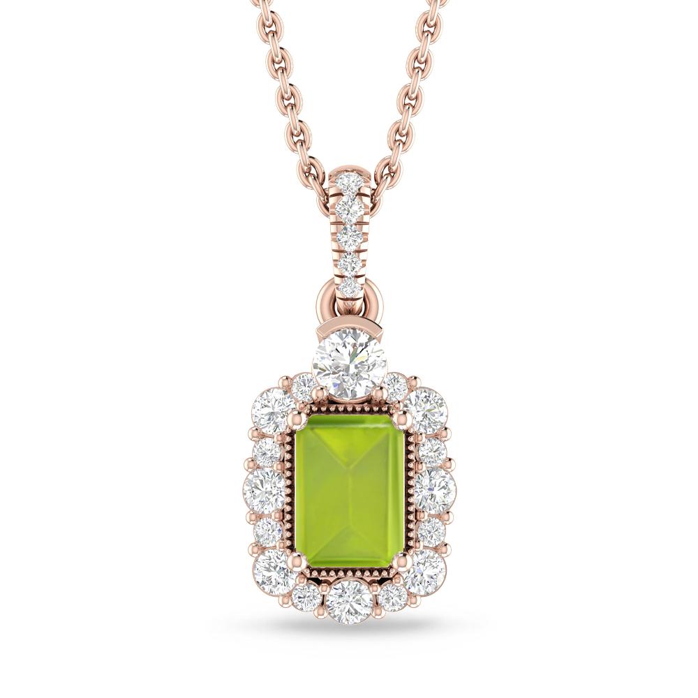 Rose Gold - Peridot