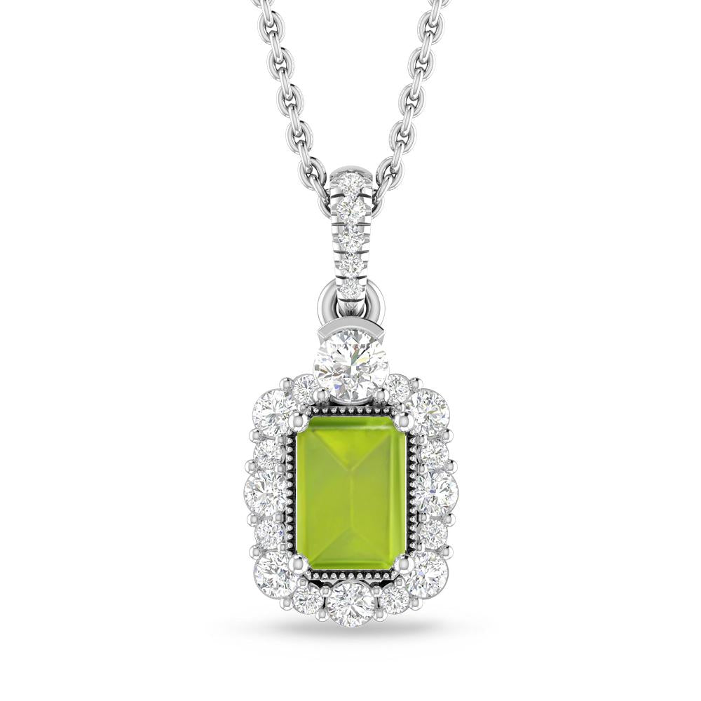 White Gold - Peridot