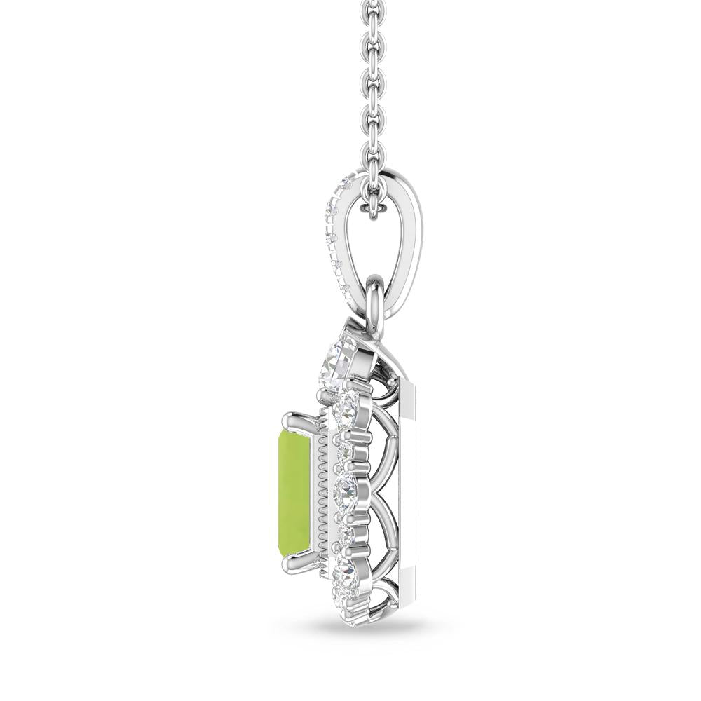 White Gold - Peridot