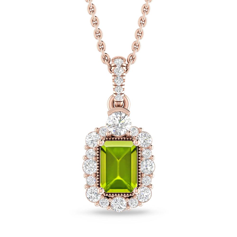 Rose Gold - Peridot