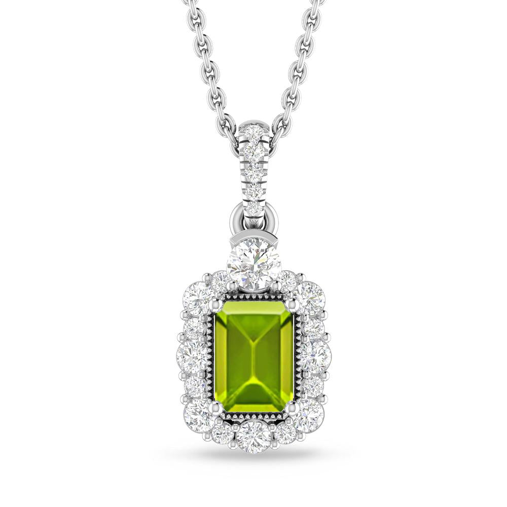 White Gold - Peridot