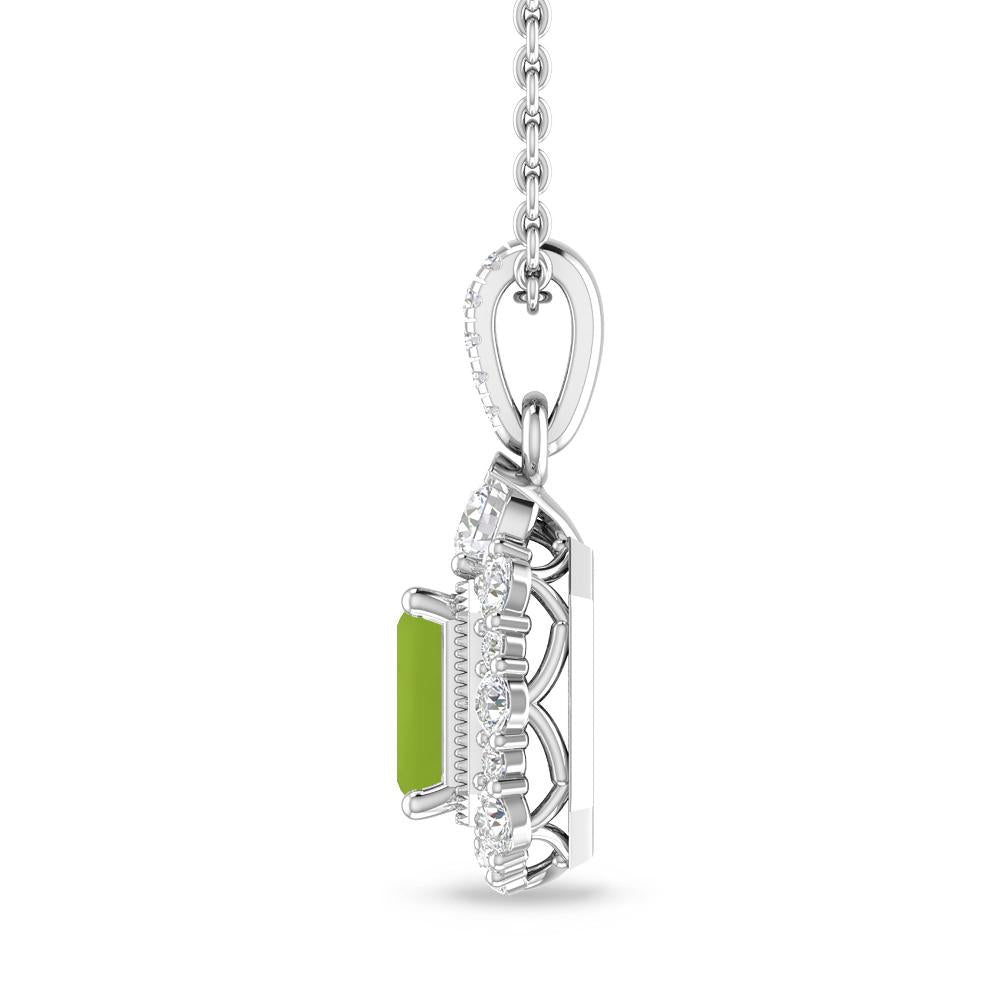 White Gold - Peridot