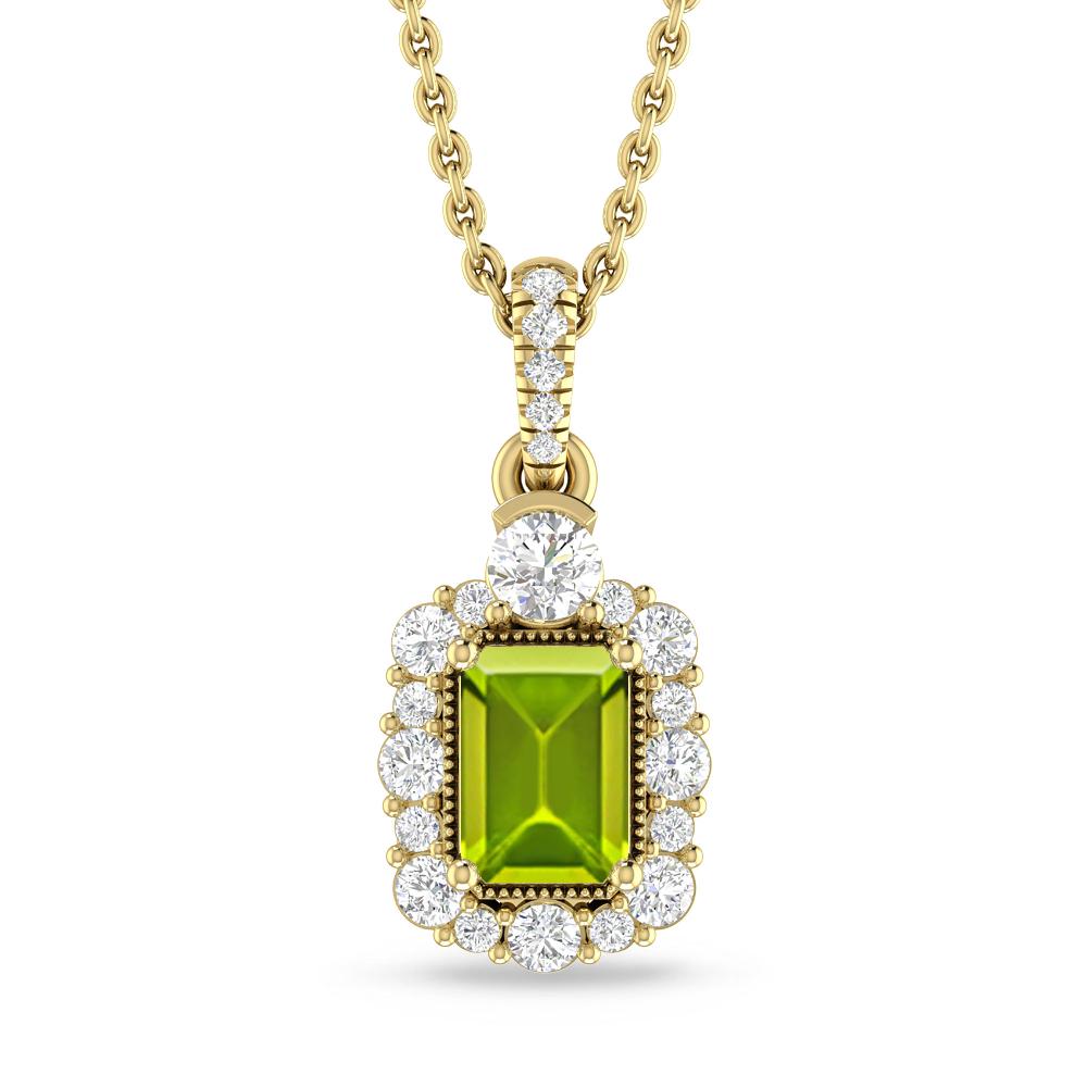 Yellow Gold - Peridot