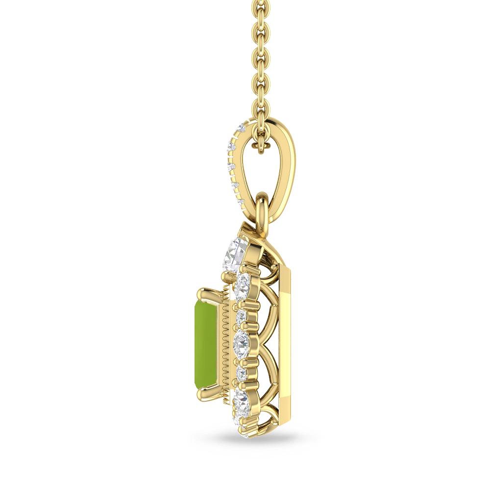 Yellow Gold - Peridot