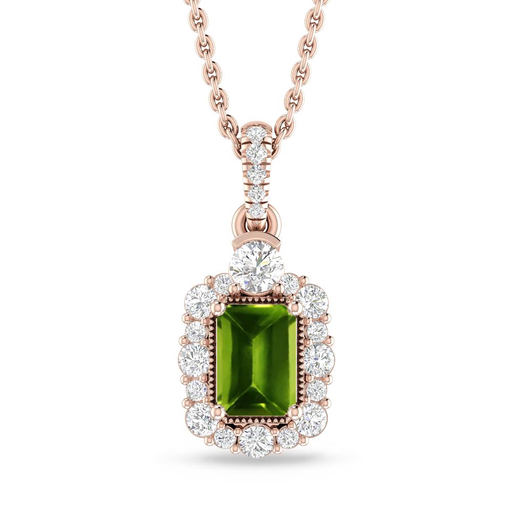 Rose Gold - Peridot