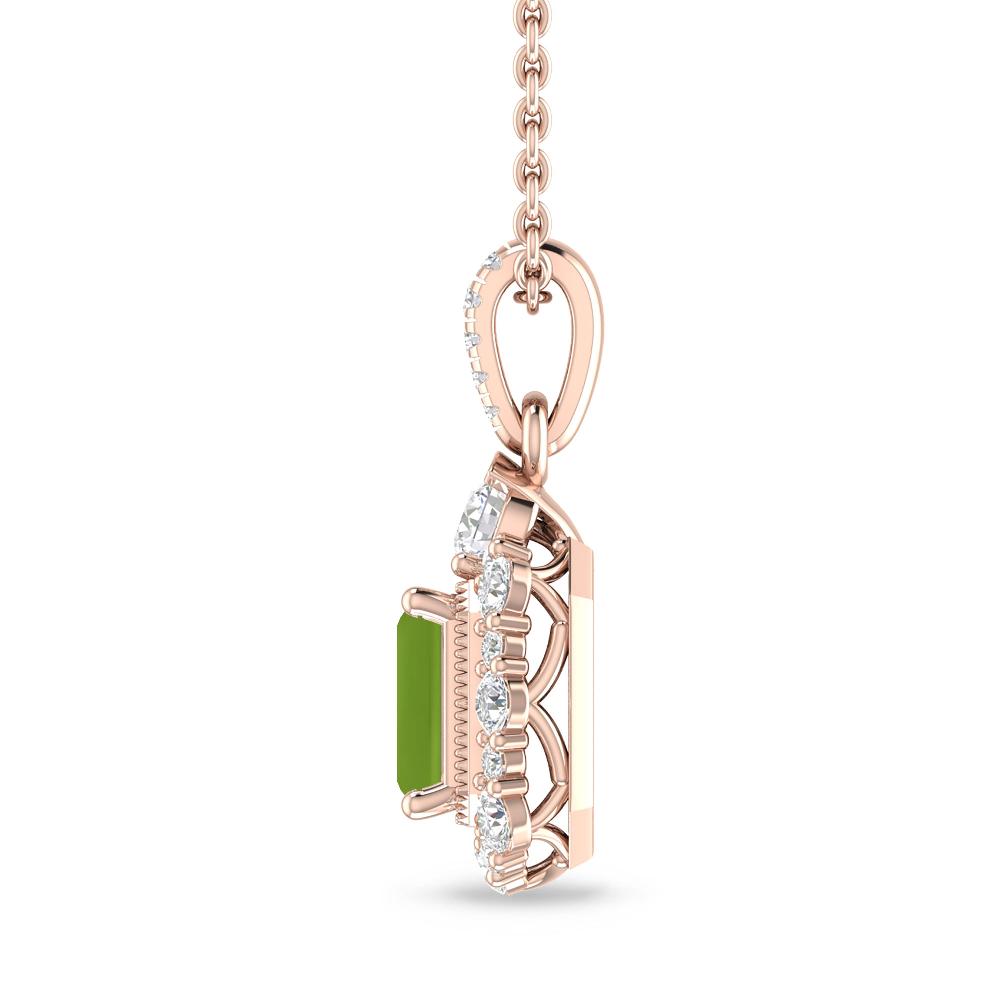 Rose Gold - Peridot