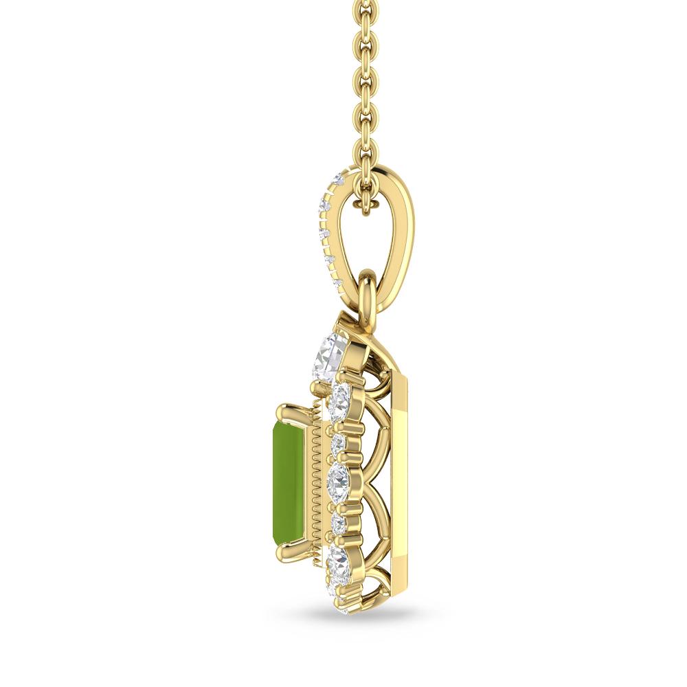 Yellow Gold - Peridot