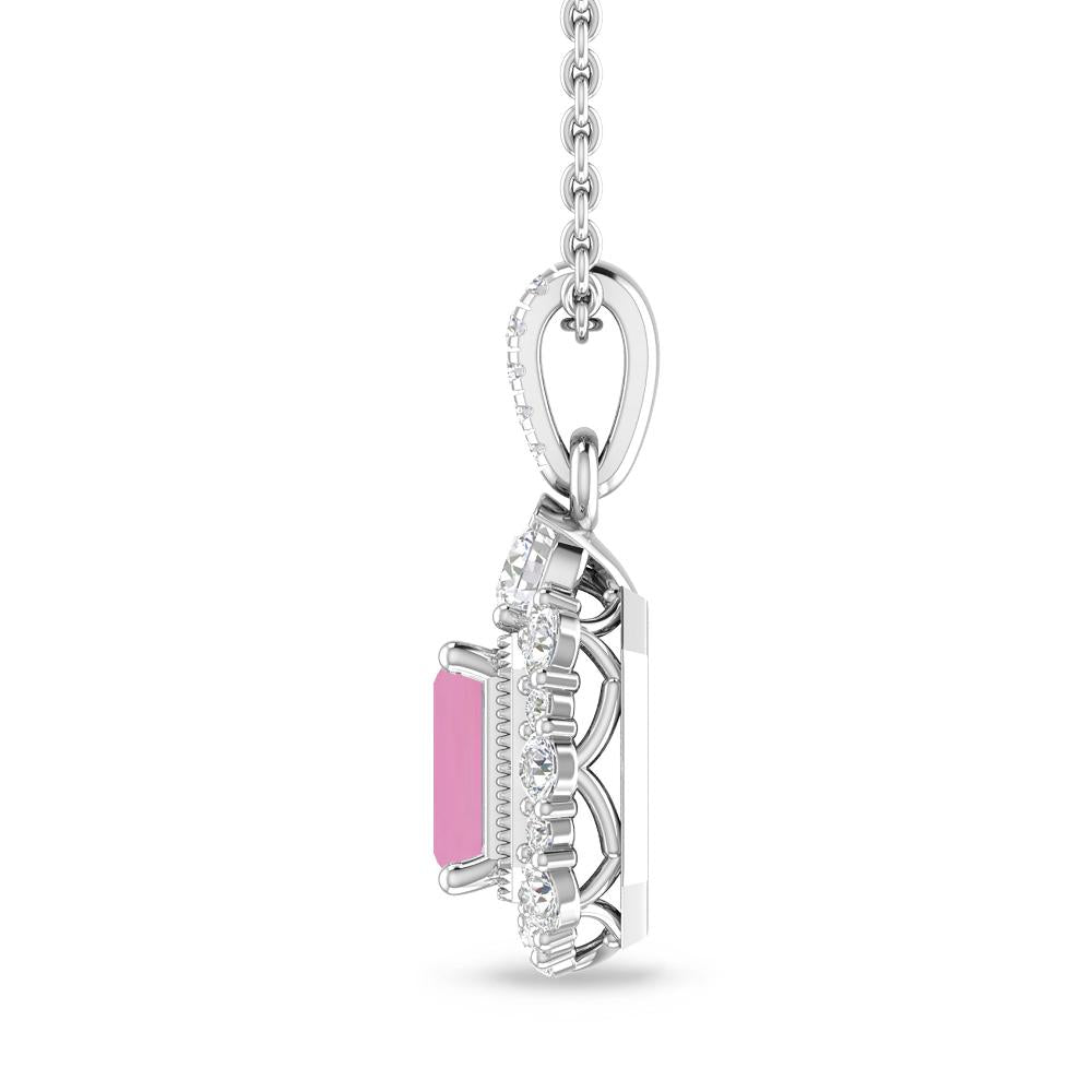 White Gold - Pink Tourmaline