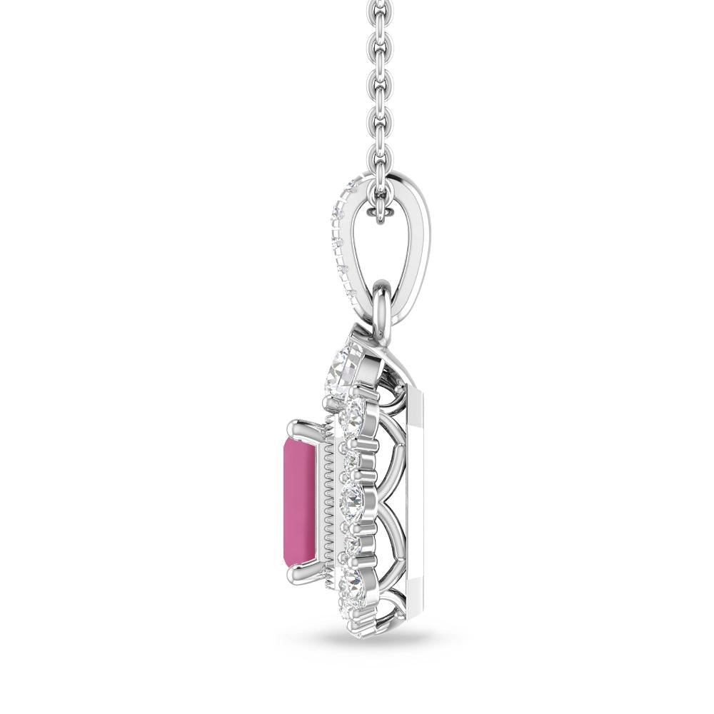 White Gold - Pink Tourmaline