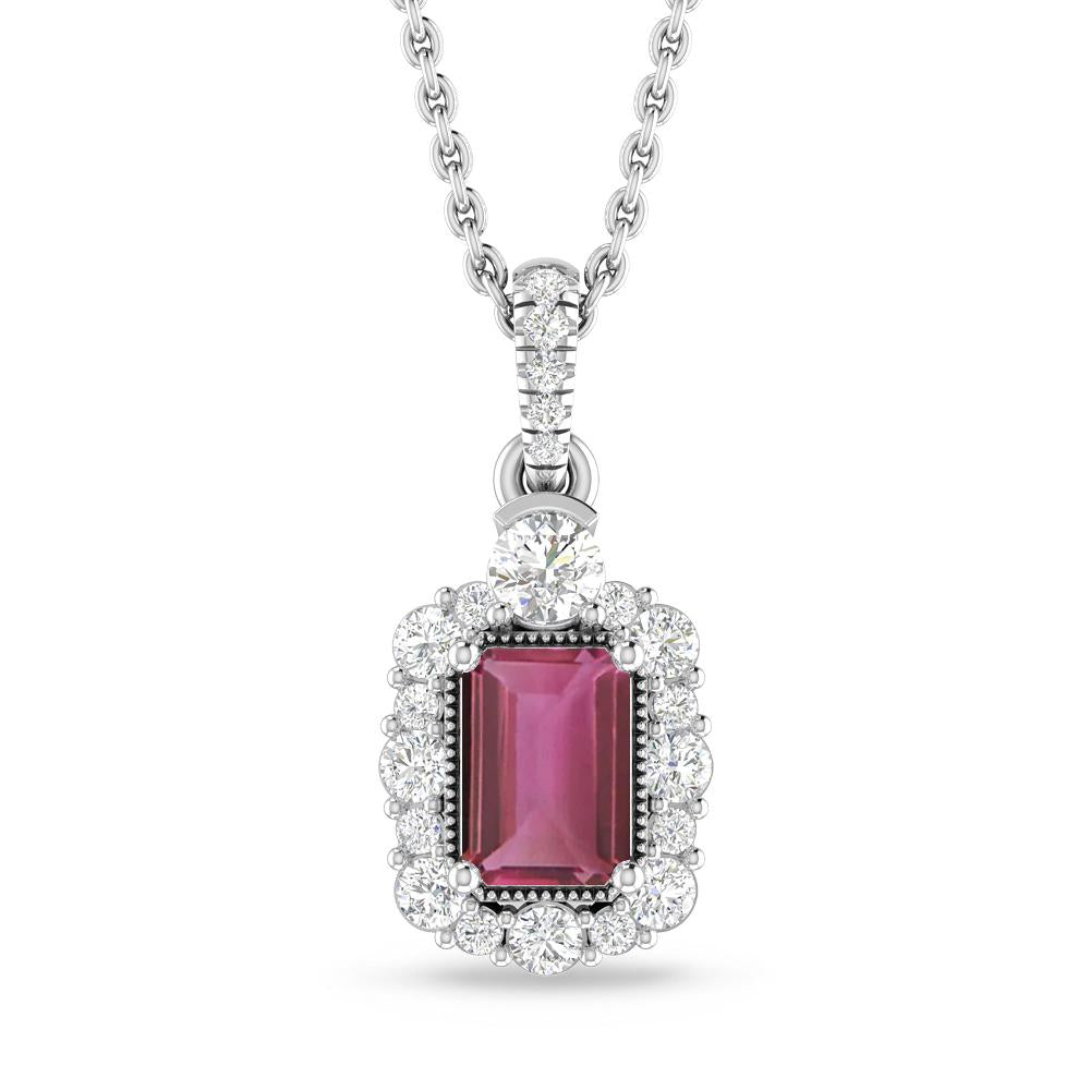 White Gold - Pink Tourmaline