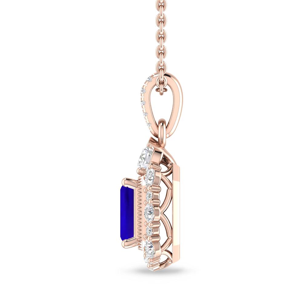 Rose Gold - Tanzanite