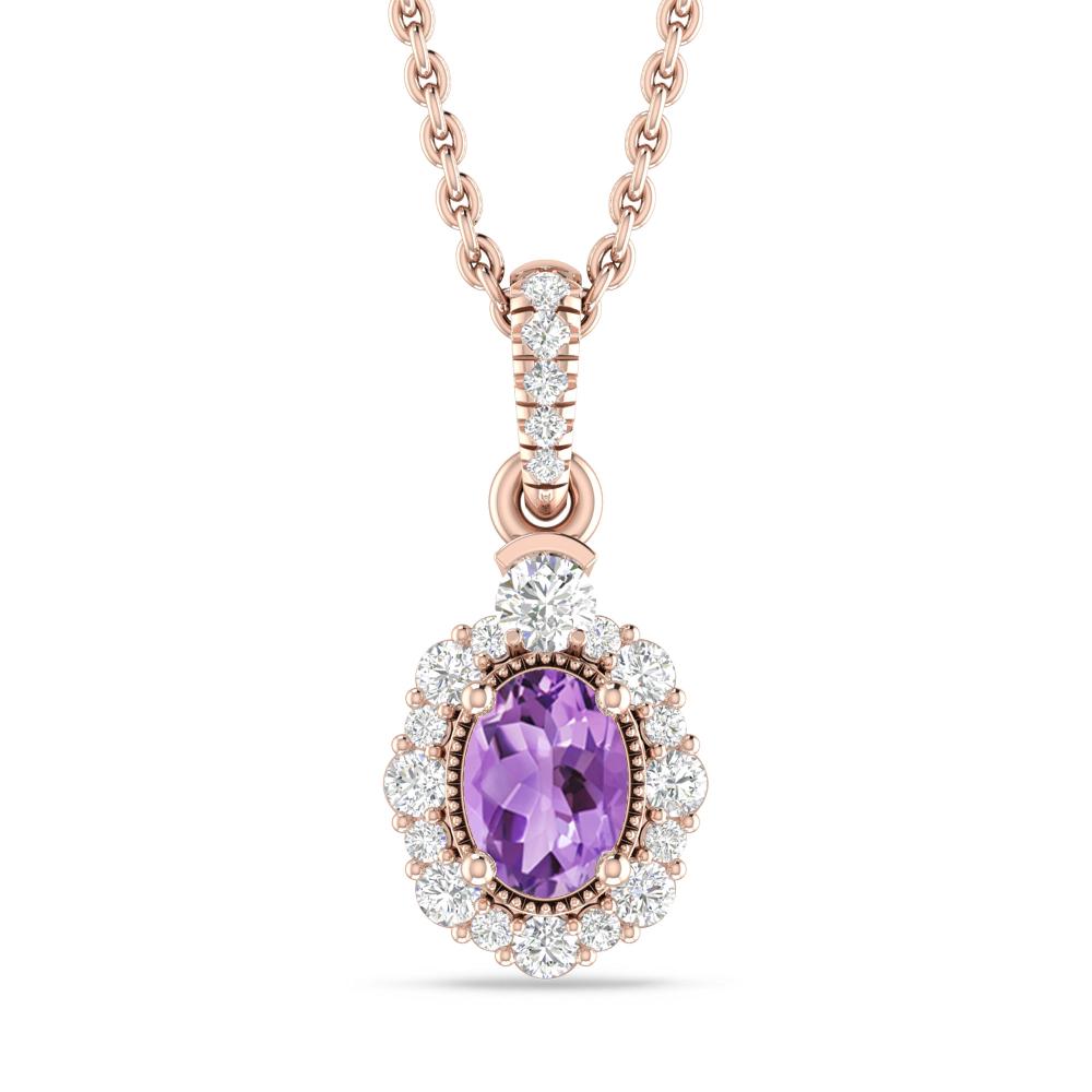 Rose Gold - Amethyst