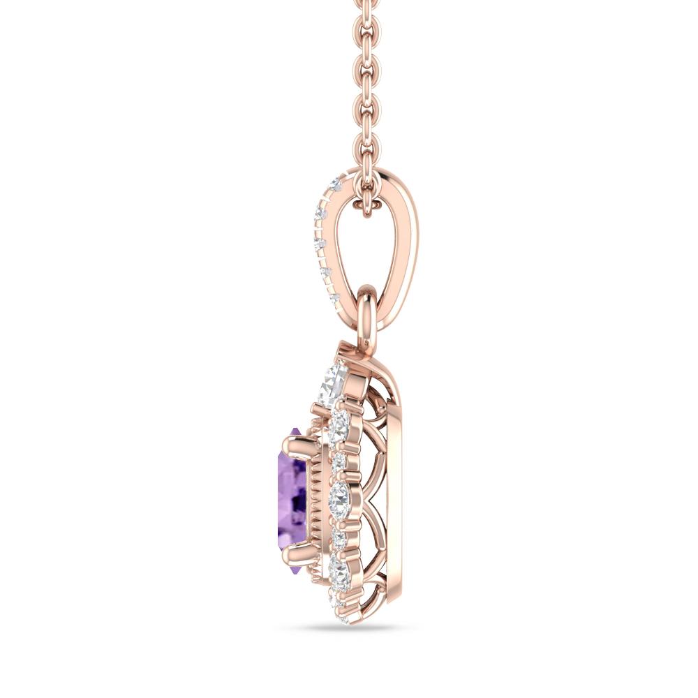 Rose Gold - Amethyst