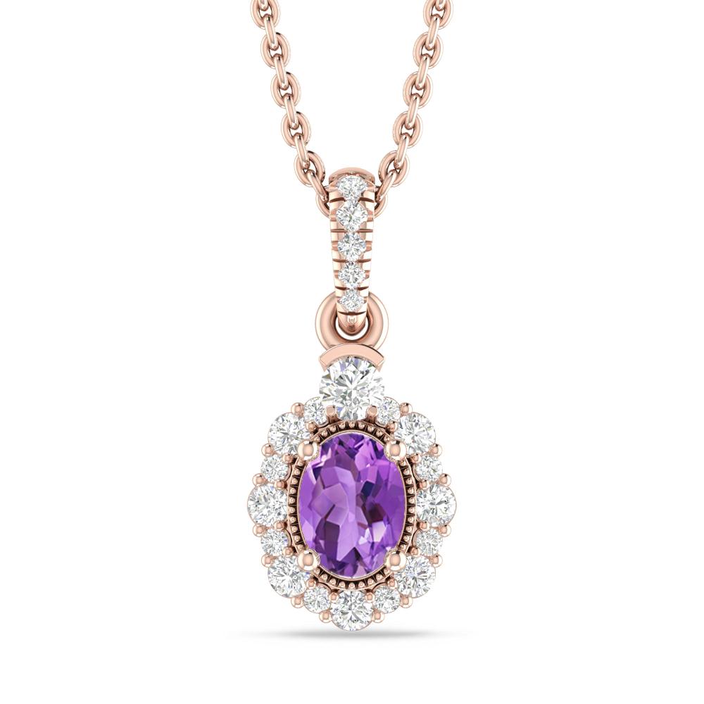 Rose Gold - Amethyst